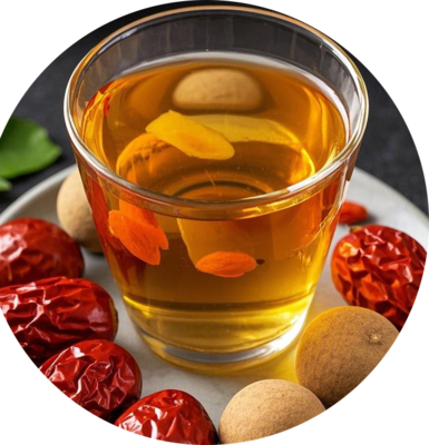 桂圆红枣枸杞茶